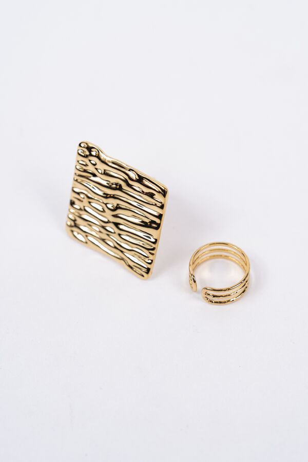 Anillo Melu DORADO image number null