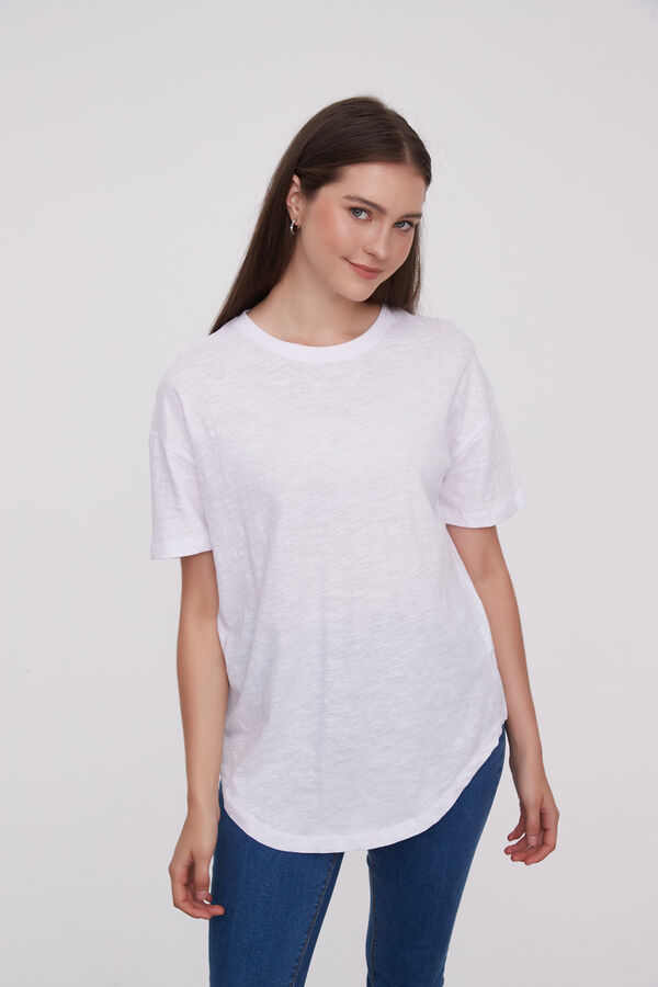 REMERA CHRISTALLINE BLANCO image number null