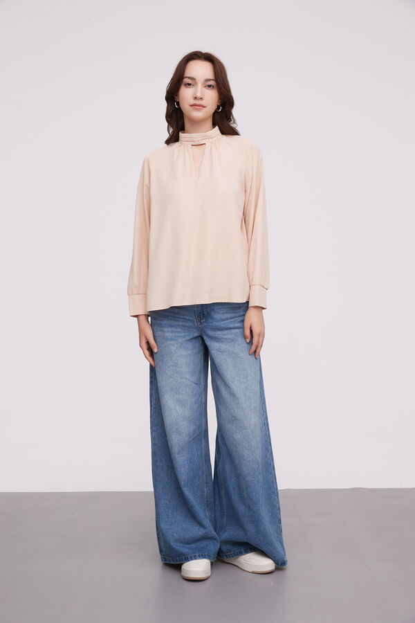 BLUSA ERANTI CREMA image number null