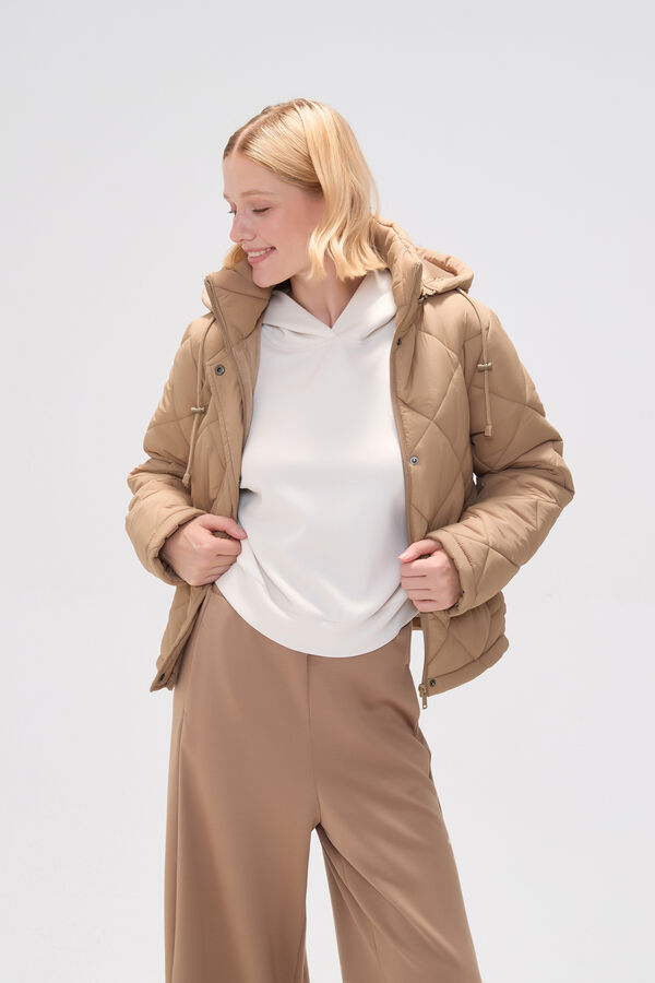 CAMPERA PERNAS BEIGE image number null