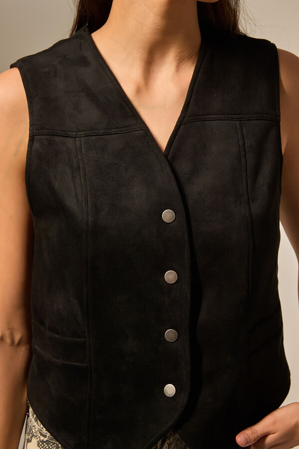 CHALECO ARVEN NEGRO image number null