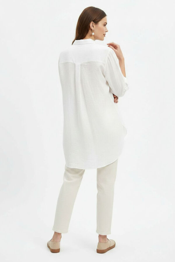 CAMISA RYAN 70607 MARFIL  / OFF WHITE image number null