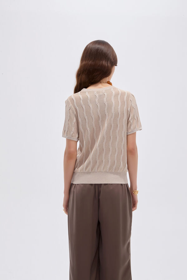 REMERA GRUAE 70809 BEIGE image number null