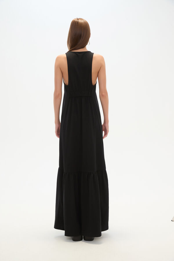 VESTIDO MANILIA NEGRO image number null