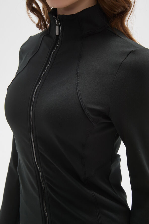 CAMPERA DEPORTIVA AINAE NEGRO image number null