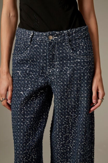 PANTALON CLAVIRA 70607 AZUL INDIGO image number null