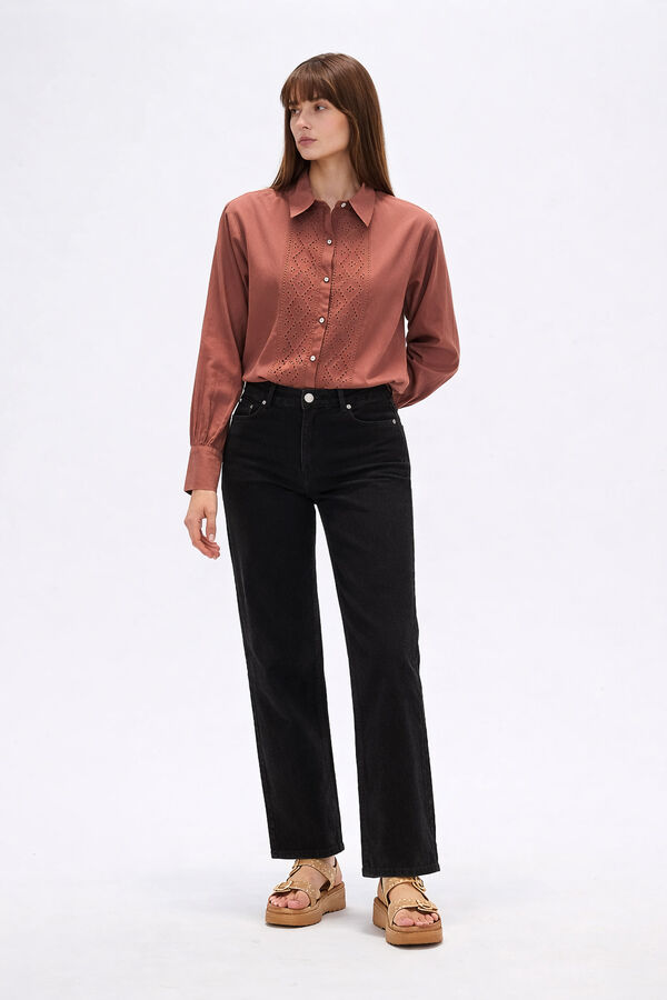 CAMISA BRANE CHOCOLATE image number null