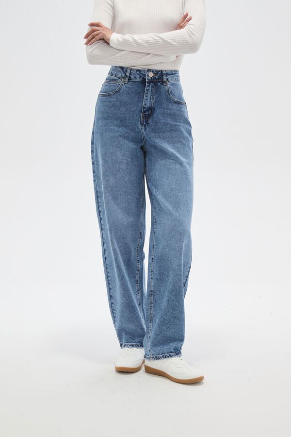 PANTALON ORLIN CELESTE GRISACEO image number null