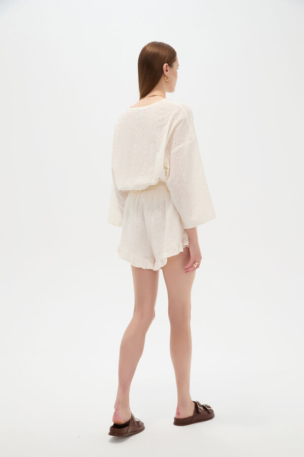 SHORT ANAISA 70809 MARFIL  / OFF WHITE image number null