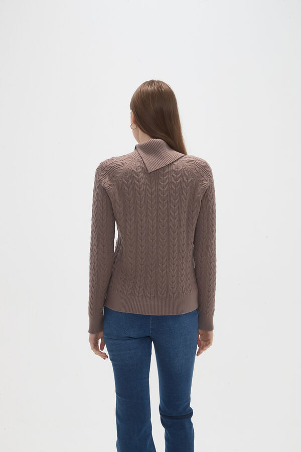 SWEATER AILARA TAUPE / MINK / VISON image number null