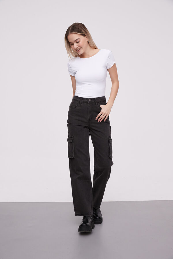 PANTALON APIS GRIS OSCURO image number null