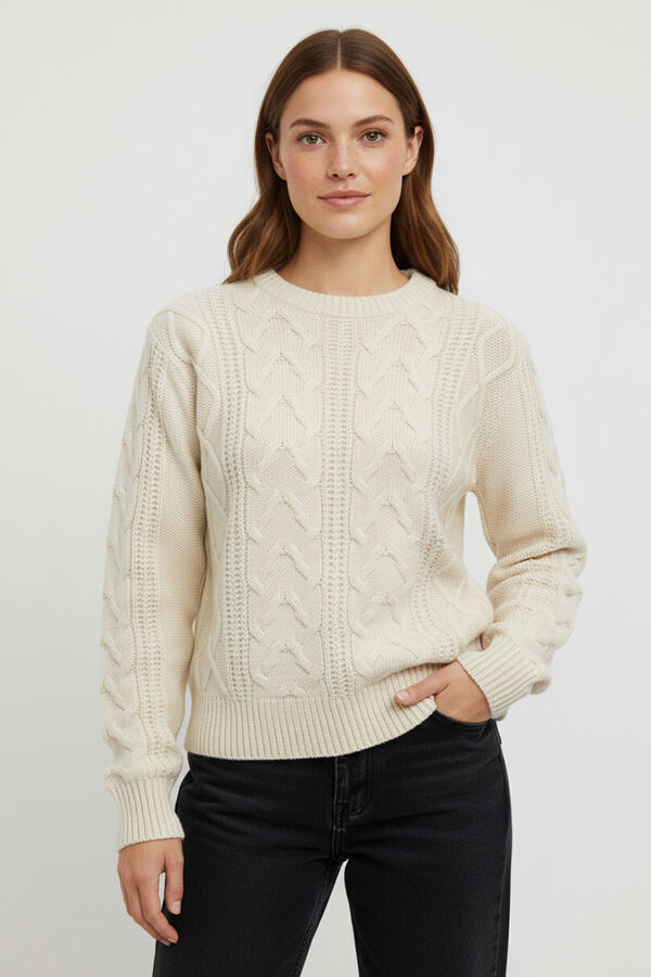 SWEATER FOCIO CRUDO / NATURAL image number null