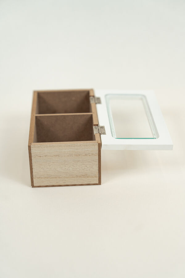 Caja para T&eacute; Tea, 2 separadores COLOR UNICO image number null