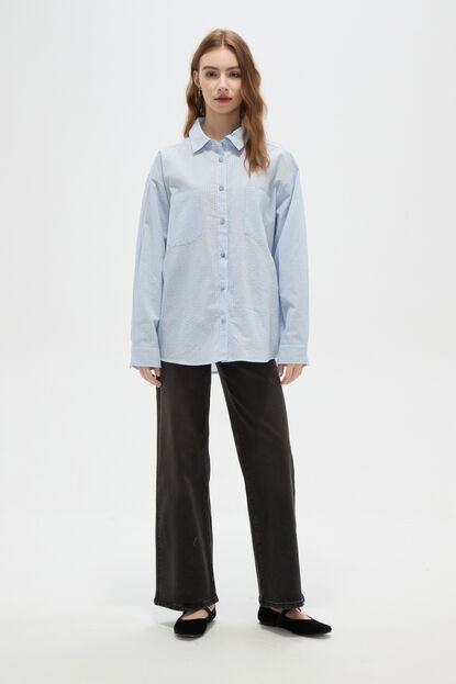 CAMISA ENIREA CELESTE CLARO image number null