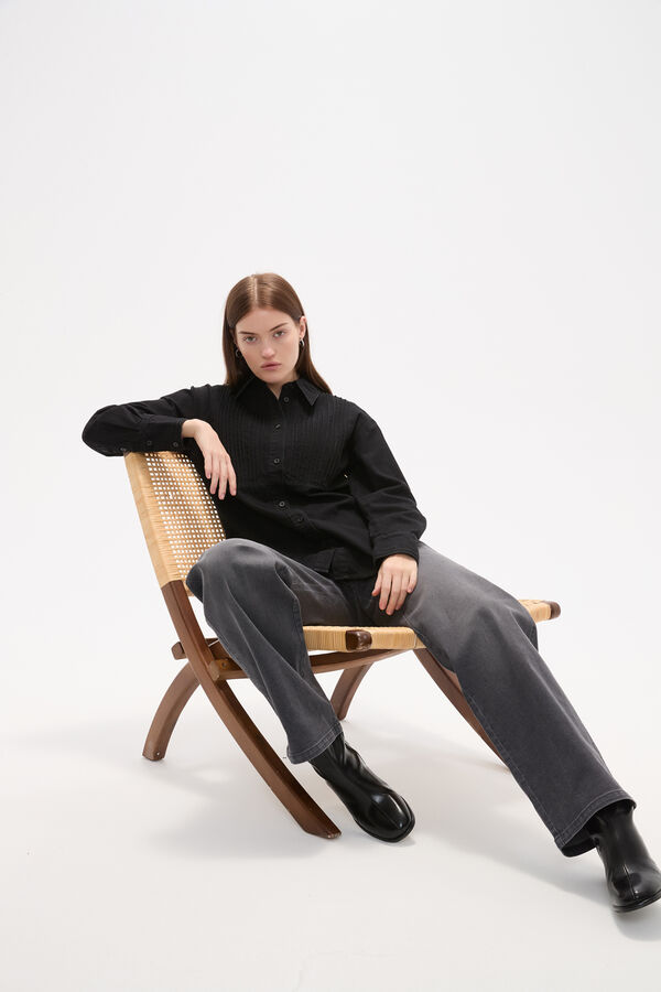 CAMISA OLANDER NEGRO image number null