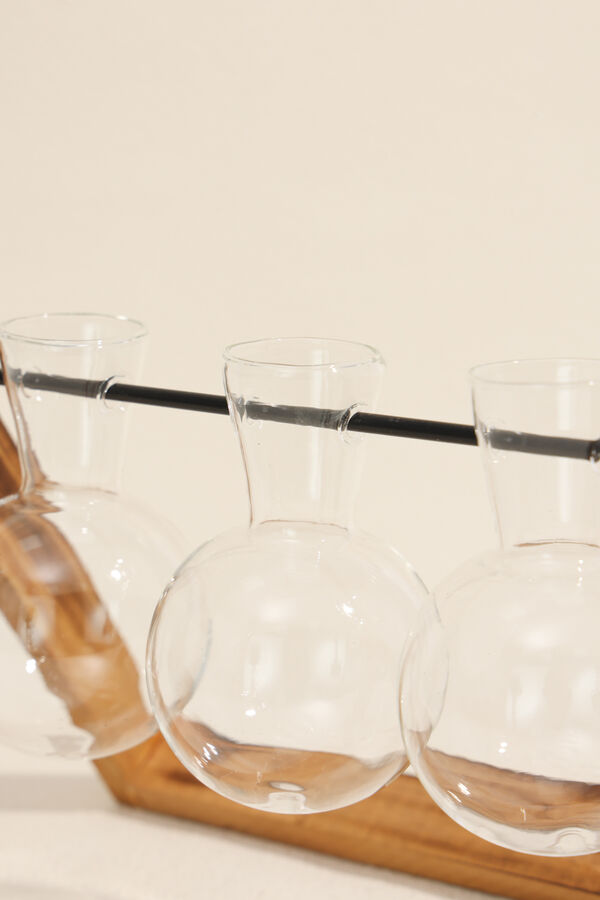 Florero Tubo con Base, 3 COLOR UNICO image number null