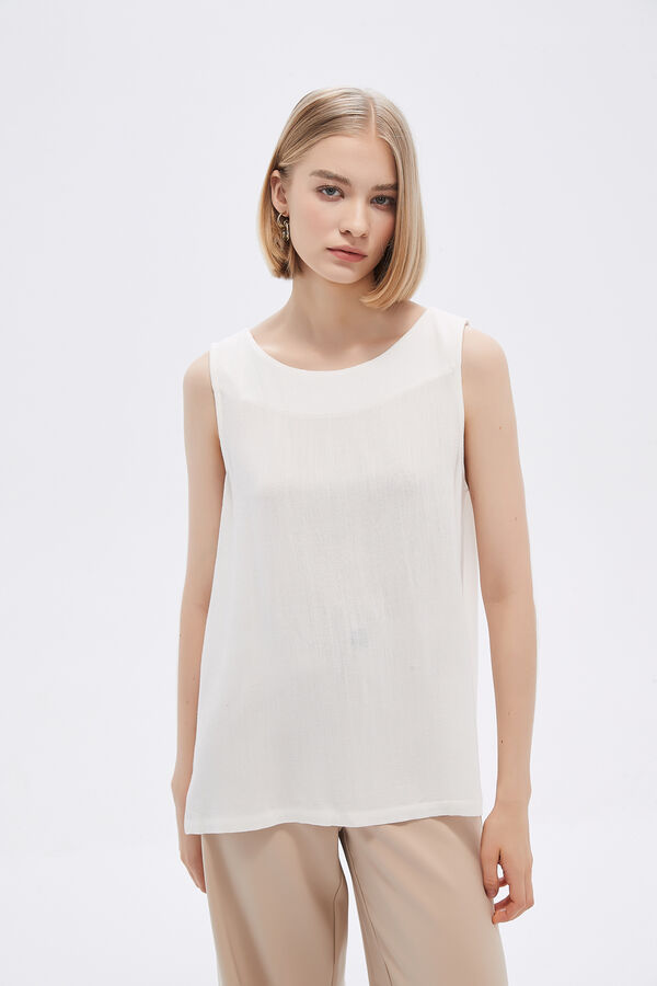 MUSCULOSA PEDER MARFIL  / OFF WHITE image number null