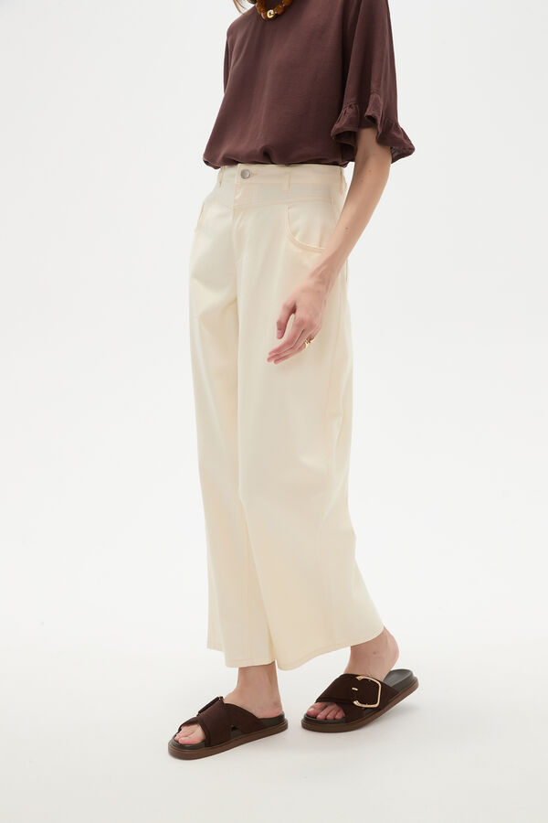 PANTALON GRAVA 70607 CRUDO / NATURAL image number null