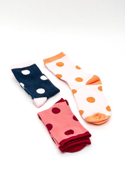 Medias Crew Esmero, Pack x 3 COLOR UNICO image number null