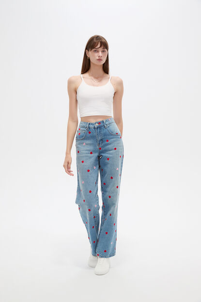 PANTALON LOVERS 70607 AZUL CLARO image number null