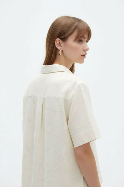 CAMISA LUALE 70809 ARENA MELANGE image number null