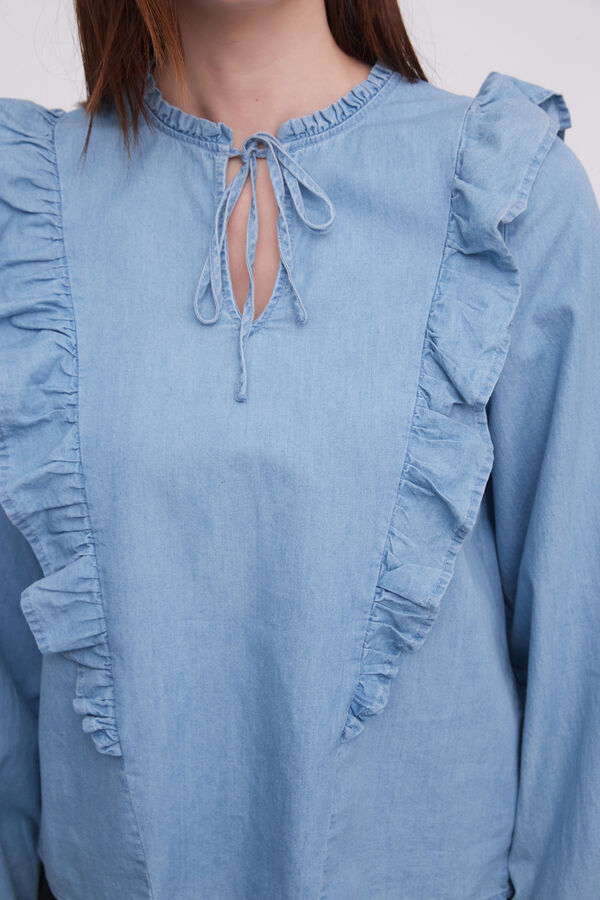 BLUSA RIMBAL AZUL CLARO image number null