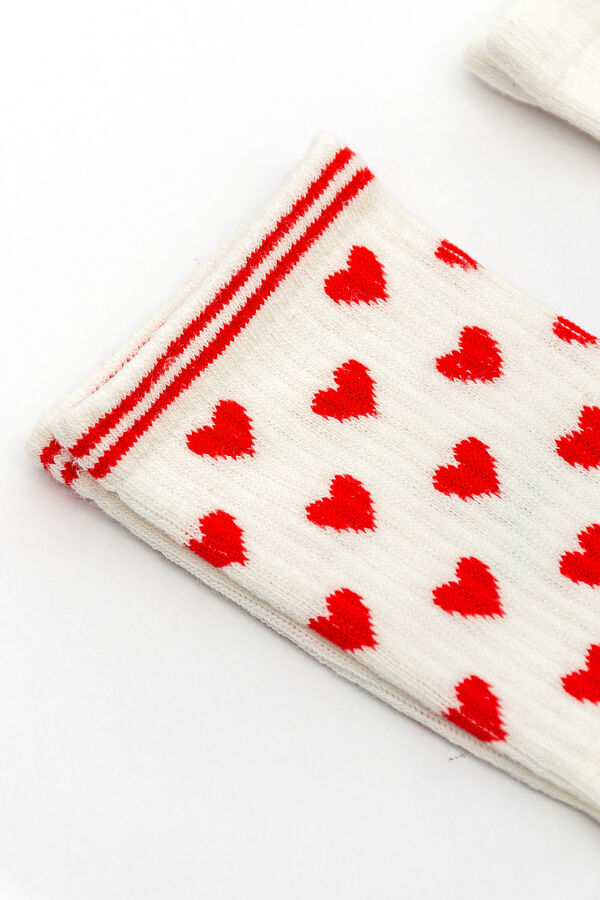 Medias Crew Smily, Pack x 2 COLOR UNICO image number null