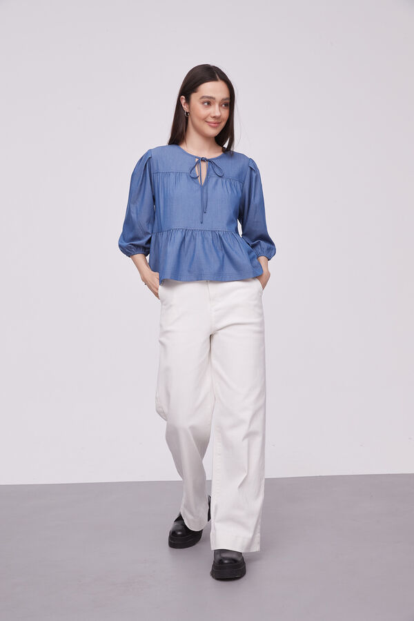 BLUSA CLUVE AZUL image number null