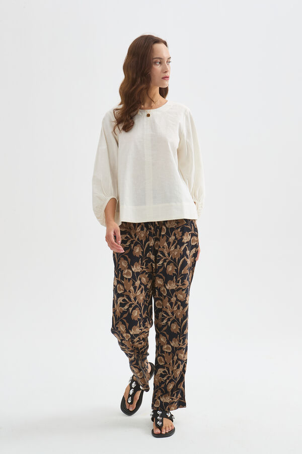 BLUSA RAISA 70607 ARENA MELANGE image number null