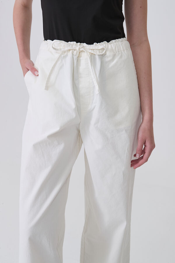 PANTALON ERGA MARFIL  / OFF WHITE image number null