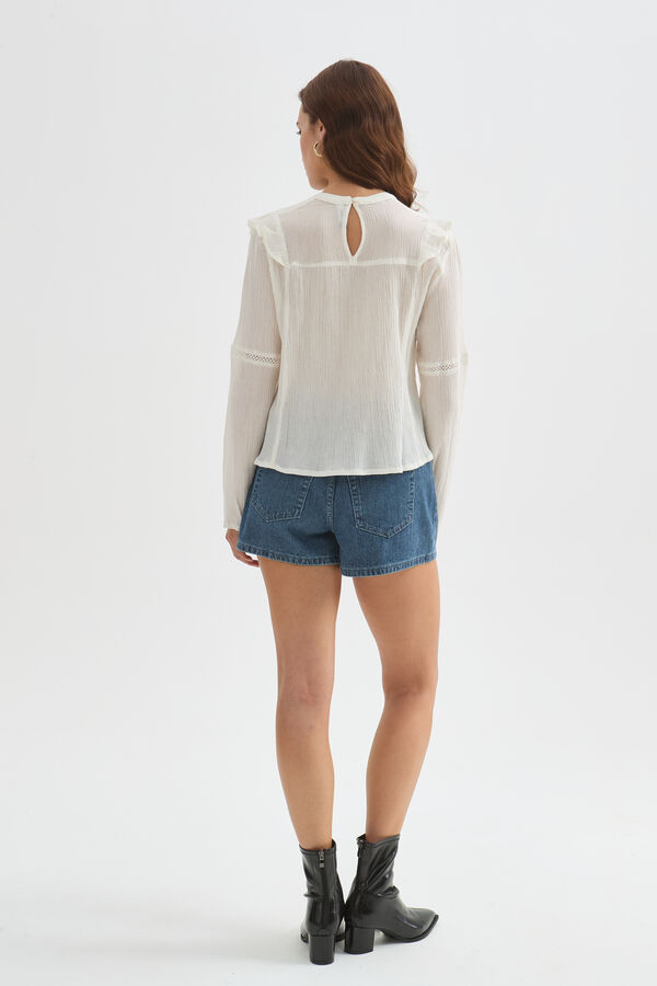 BLUSA SORLAN 70607 AMARILLO PALIDO image number null
