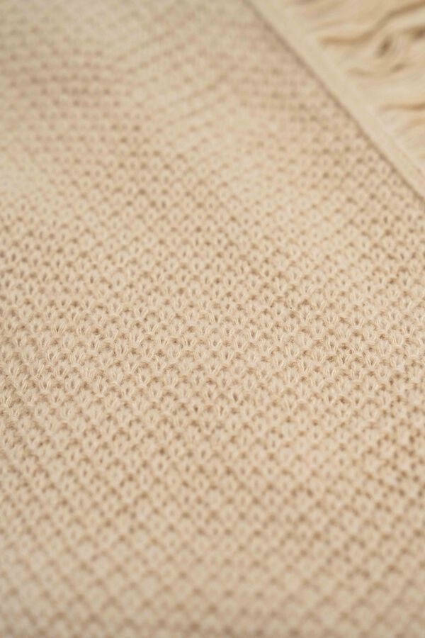 Poncho Sel BEIGE image number null
