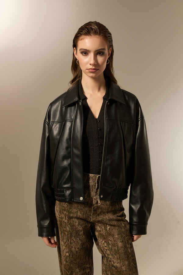 CAMPERA BARTEL NEGRO image number null