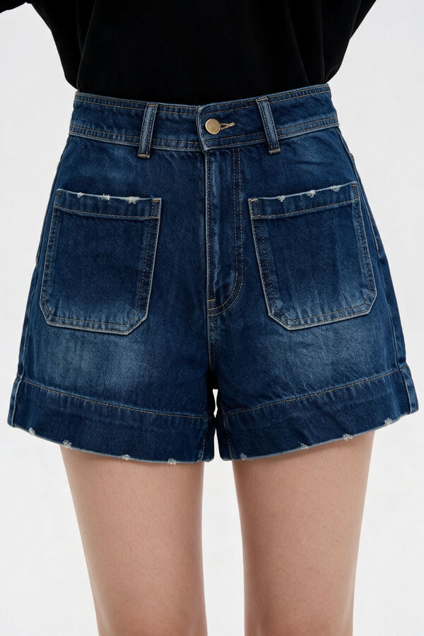 SHORT SOMAR 70809 AZUL OSCURO image number null