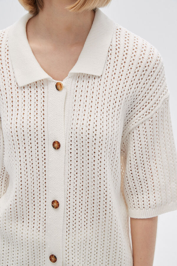 REMERA SHAM MARFIL  / OFF WHITE image number null