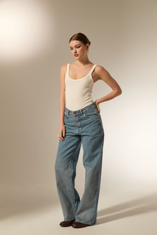 PANTALON DANISA 70607 AZUL GRISACEO image number null