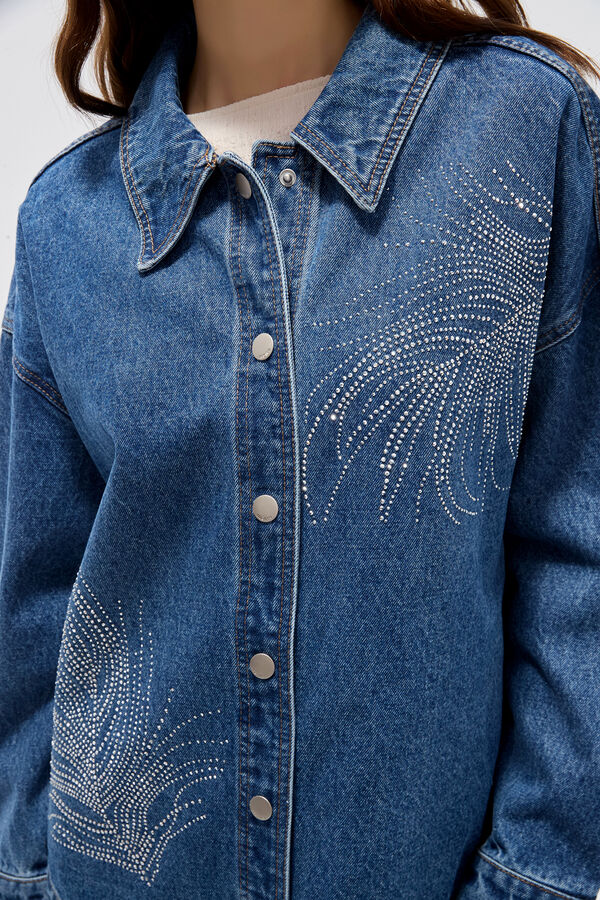 SOBRECAMISA KLENA 70809 AZUL MEDIO image number null