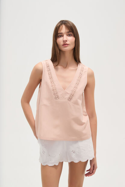 MUSCULOSA RIBA ROSA VIEJO image number null