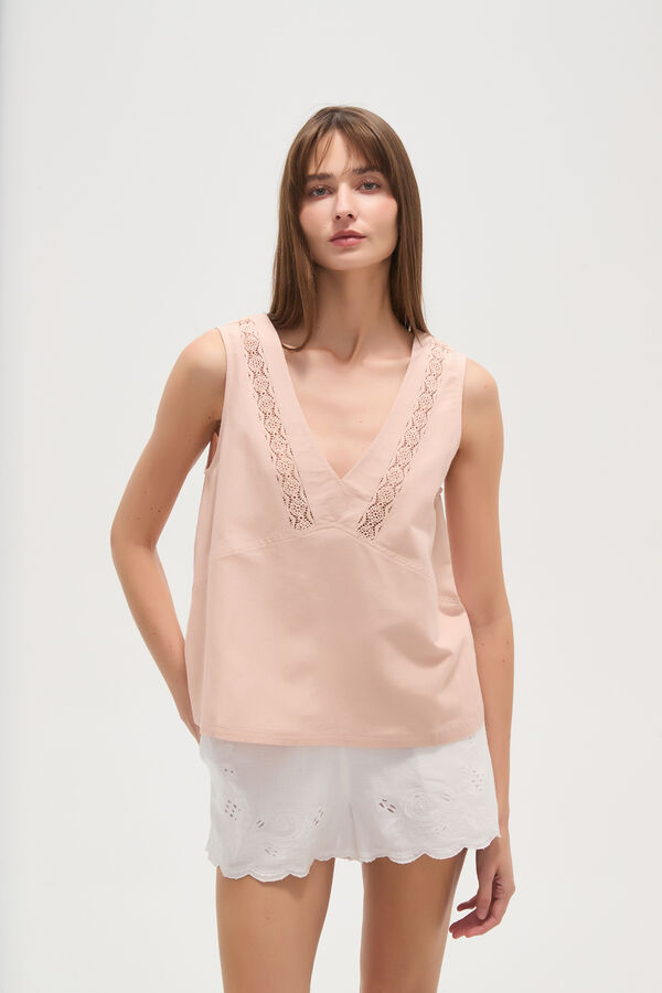 MUSCULOSA RIBA ROSA VIEJO image number null