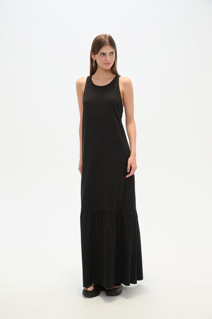 VESTIDO MANILIA NEGRO image number null