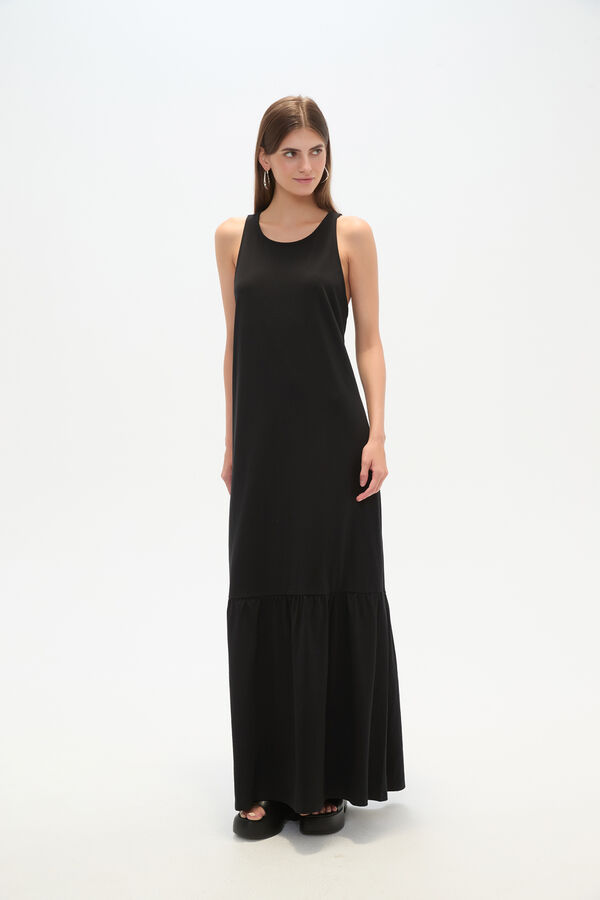 VESTIDO MANILIA NEGRO image number null