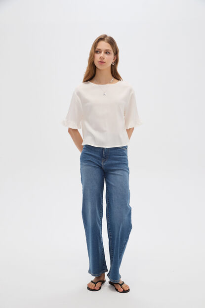 BLUSA CENOBIA 70809 MARFIL  / OFF WHITE image number null