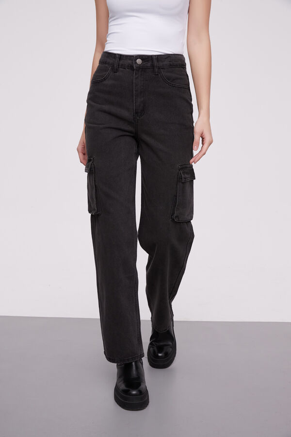 PANTALON APIS GRIS OSCURO image number null
