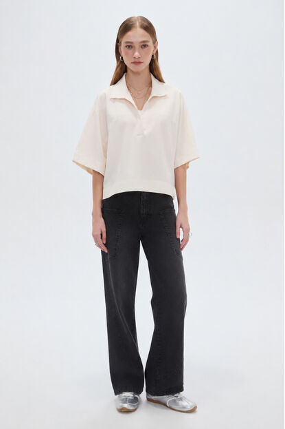 BLUSA KOLVIR 70607 CRUDO / NATURAL image number null