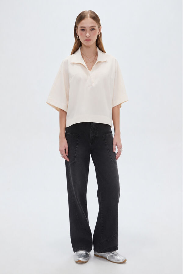 BLUSA KOLVIR 70607 CRUDO / NATURAL image number null