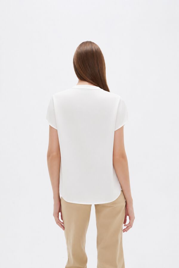 BLUSA LIMBANI 70607 MARFIL  / OFF WHITE image number null