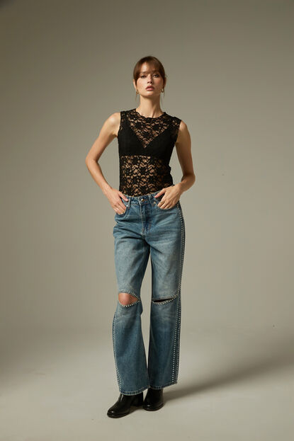 PANTALON AELIA 70809 AZUL MARINO image number null