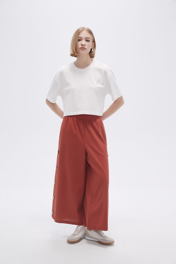REMERA SOLIS MARFIL  / OFF WHITE image number null