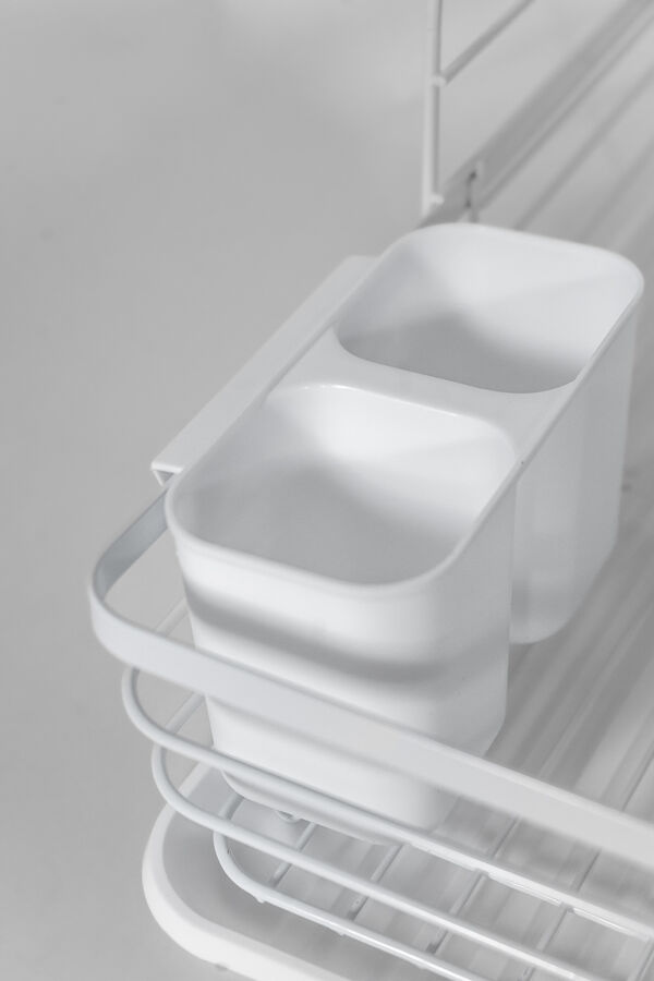 Organizaci&oacute;n y Limpieza Escurridor de Platos Dos Niveles 8 BLANCO image number null