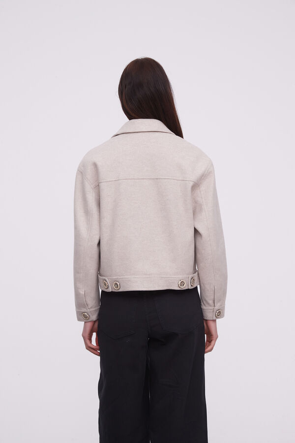 CHAQUETA LOPINO ARENA MELANGE